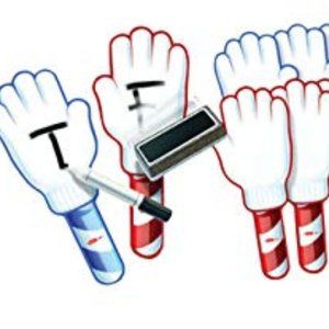 Roylco Hands-Up Dry Erase Answer Board, 5 X 11 in, Blue/Red, 5 Packs of 24